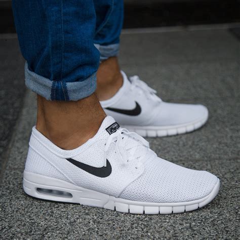 nike sb stefan janoski max herren sneaker schwarz weiß|nike stefan janoski max cheap.